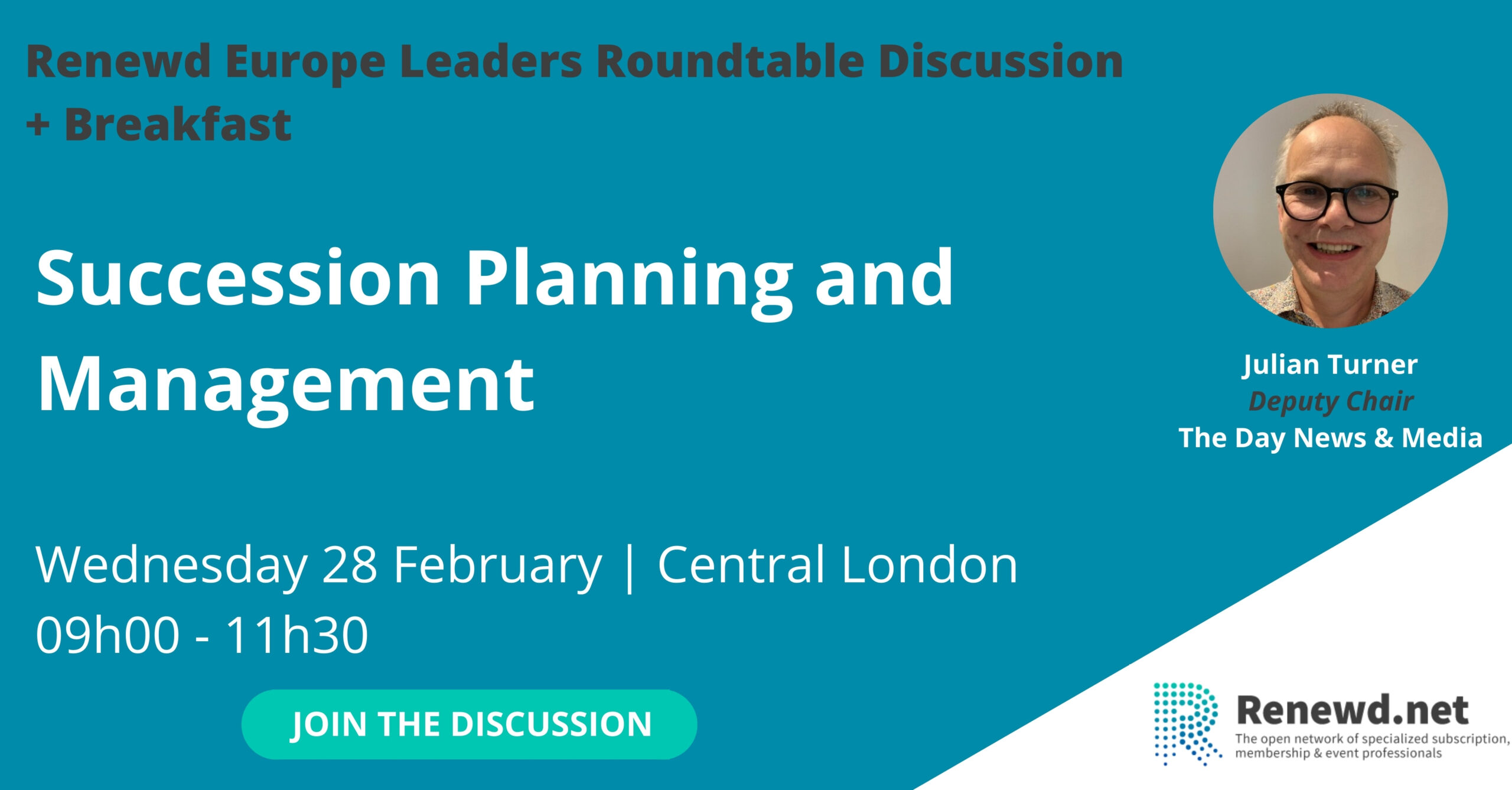 Renewd Europe February 2024 Roundtable Succession Planning